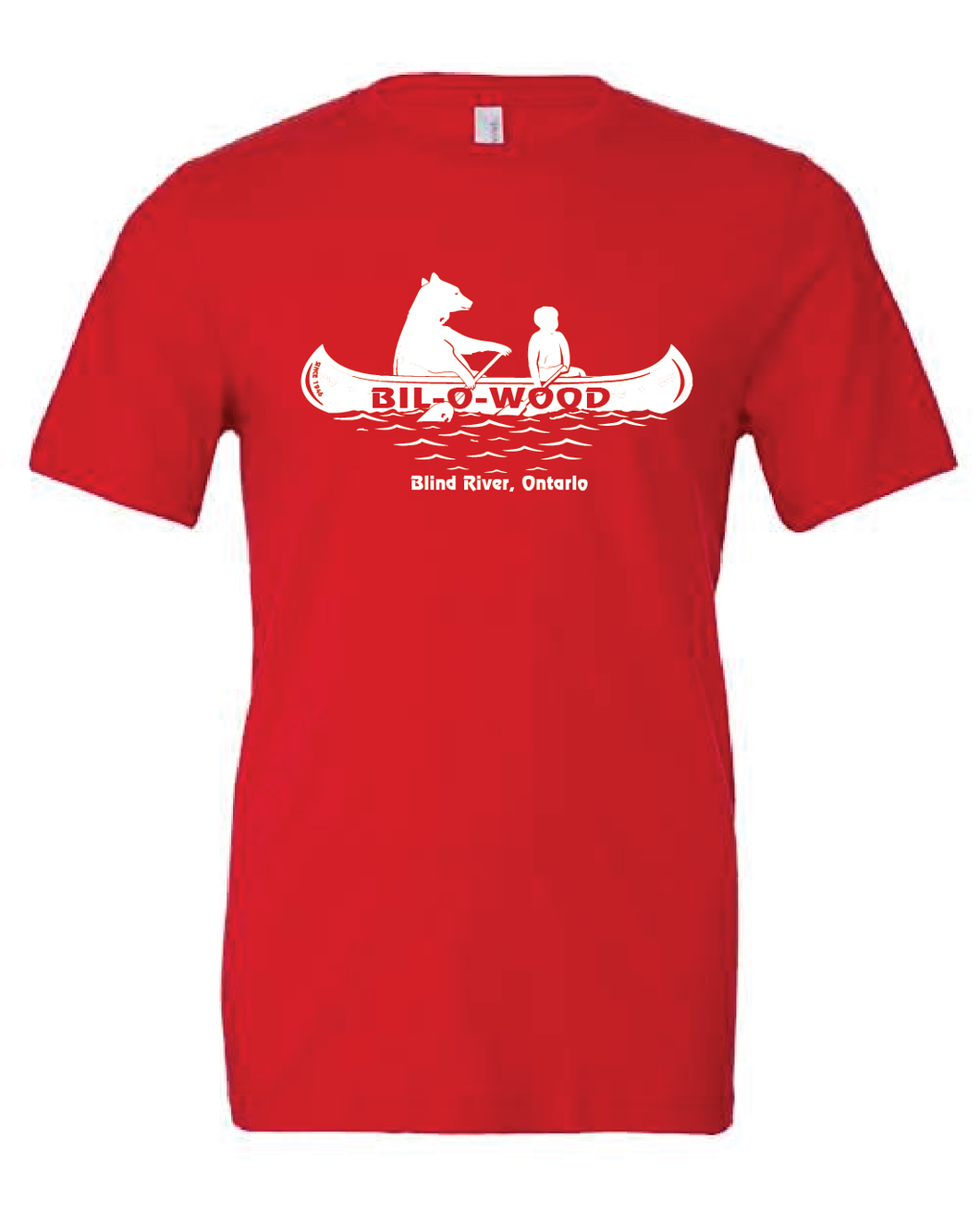 Red Canoe Bear T-shirt
