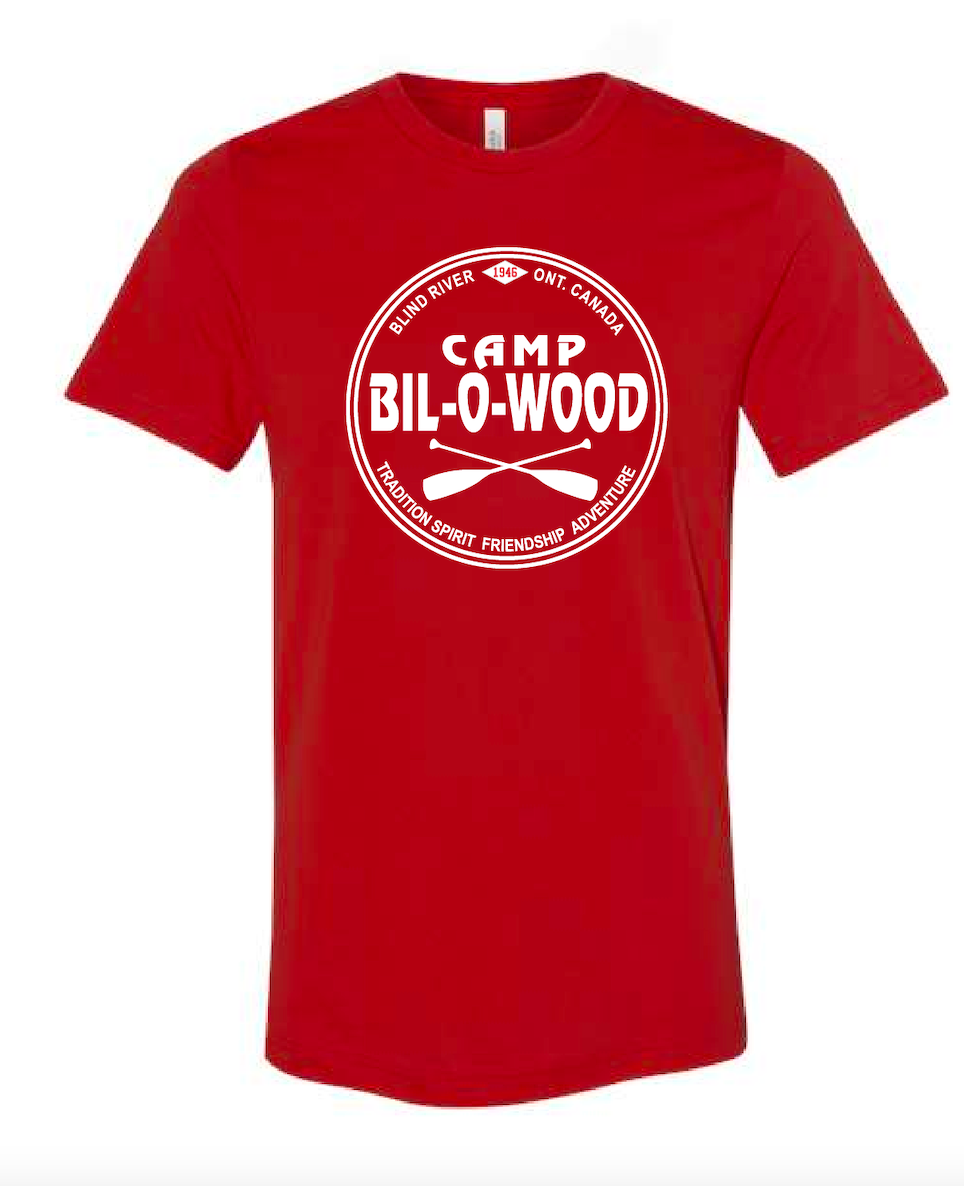 The Classic Red or White Bil-O-Wood Tee